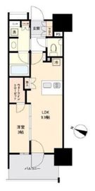プラウド八幡山 4階 間取り図