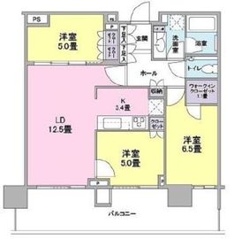 HARUMI FLAG SKYDUO PARK VILLAGE (晴海フラッグ スカイデュオ パークヴィレッジ) 2010 間取り図