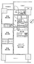 ザ・パークハウス相模大野 10階 間取り図