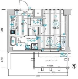 ブライズ宮崎台 4階 間取り図
