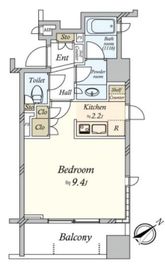 東京日本橋シティタワー 2階 間取り図