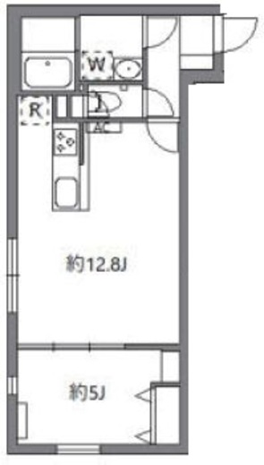グランピア中野坂上 301 間取り図