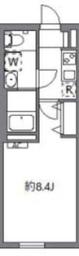 グランピア中野坂上 302 間取り図