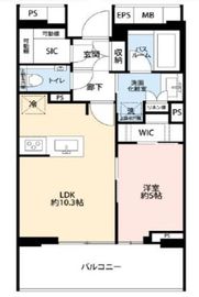 アトラス青山レジデンシャル 1階 間取り図