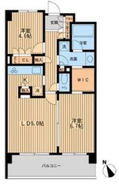 HF若林公園レジデンス 509 間取り図