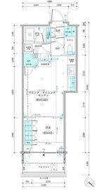 パークタワー勝どきミッド/サウス 24階 間取り図