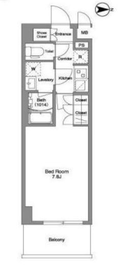 コンフォリア西新井 703 間取り図