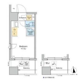 TOMORE品川中延 201 間取り図
