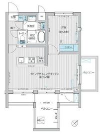 グランジュテ巣鴨 501 間取り図