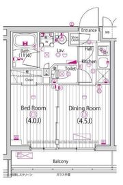ガーラ練馬グランドステージ 1階 間取り図