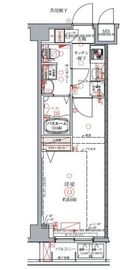 クレヴィスタ豊洲ベイサイド 4階 間取り図