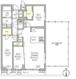 アジールコート都立大学 401 間取り図