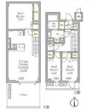アジールコート都立大学 204 間取り図