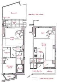 TRES赤坂 102 間取り図