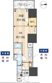 ZOOM信濃町 3階 間取り図