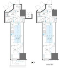 ZOOM信濃町 13階 間取り図