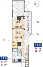 ZOOM信濃町 1階 間取り図
