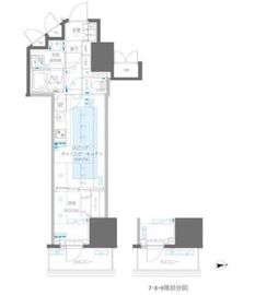 ZOOM信濃町 9階 間取り図