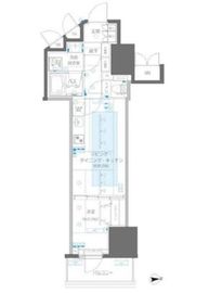 ZOOM信濃町 6階 間取り図