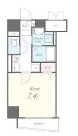 ツインパークコンフォートN 402 間取り図