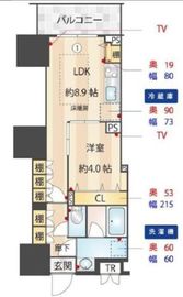 ZOOM信濃町 4階 間取り図