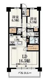アトラスシティ千歳烏山グランスイート杜の棟 4階 間取り図