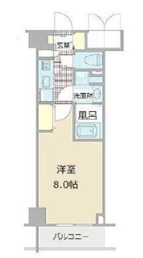 コンシェリア東京ベイサイドコート 5階 間取り図