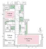 アトラス麻布台 8階 間取り図