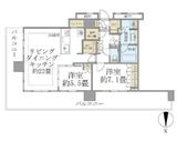 THE TOWER湘南辻堂 26階 間取り図