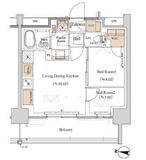 ブランシエスタ木場 405 間取り図