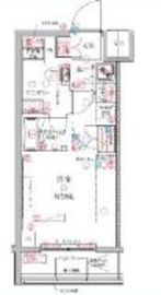 クレヴィスタ横浜関内 6階 間取り図