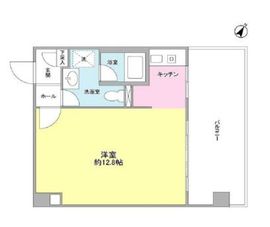 メゾン・ド・中目黒 402 間取り図