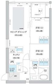 ガーデニエール砧ウエスト 1013 間取り図