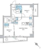 プレディアコート西葛西 412 間取り図