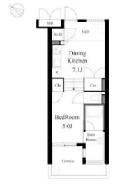 ライトハウス 104 間取り図