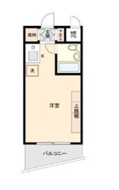 ONE ROOF FLAT NISHIWASEDA 1305 間取り図