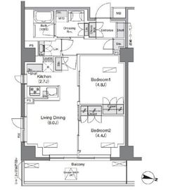 ソライエアイル練馬北町 501 間取り図