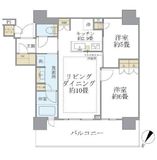 ブリリア有明シティタワー 18階 間取り図