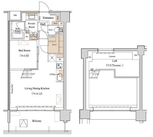 ブランシエスタ西馬込 606 間取り図