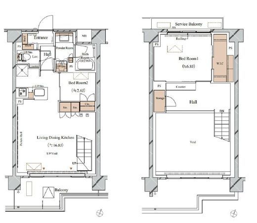 ブランシエスタ西馬込 603 間取り図