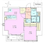 恵比寿レジデンス参番館 202 間取り図