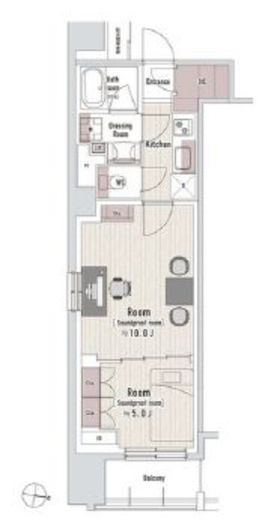 TRACK渋谷本町 301 間取り図