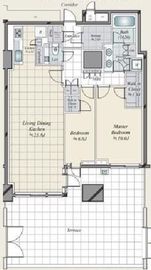 三田ガーデンヒルズ EAST HILL 1階 間取り図