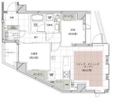 ピアース代々木上原 2階 間取り図