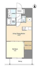 スコレサイト池袋 1402 間取り図