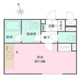 アトリオフラッツ三軒茶屋North 302 間取り図