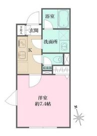 アトリオフラッツ三軒茶屋North 103 間取り図