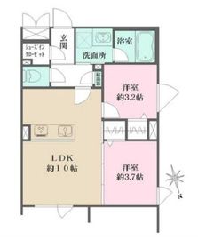 アトリオフラッツ三軒茶屋North 101 間取り図