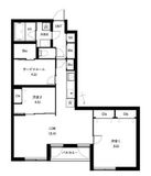 COEUR BLANC西荻窪 103 間取り図
