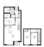 COEUR BLANC西荻窪 302 間取り図